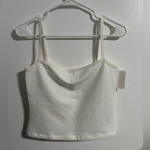 Elegant White Women's Camisole Top